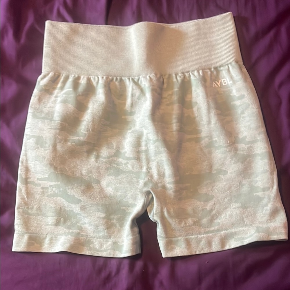 AYBL Camo Shorts - Cream